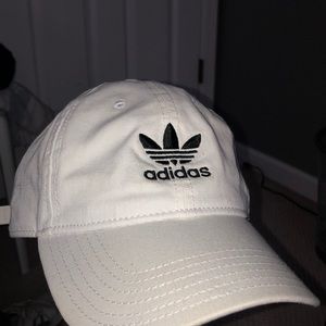White Adidas Hat